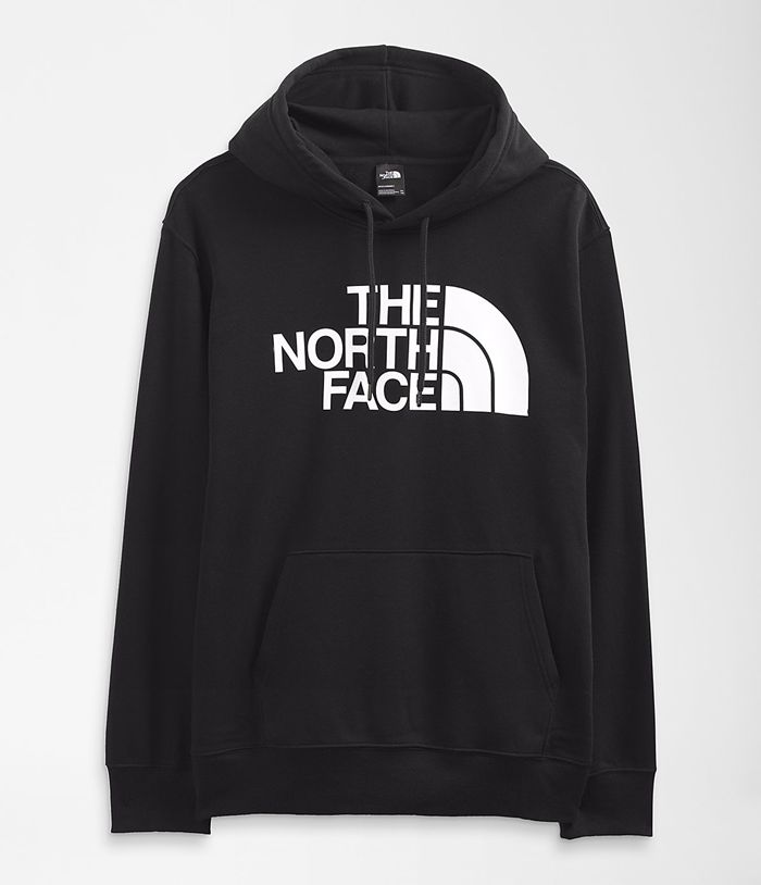 The North Face Hoodie B Half Dome Pullover Black - Mens - Thailand AXHOG-4079